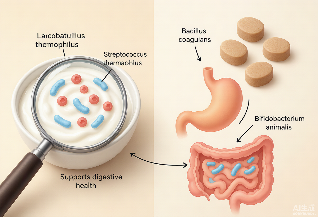 Comparison of yogurt starter cultures versus canine-specific probiotic strains for dog gut health